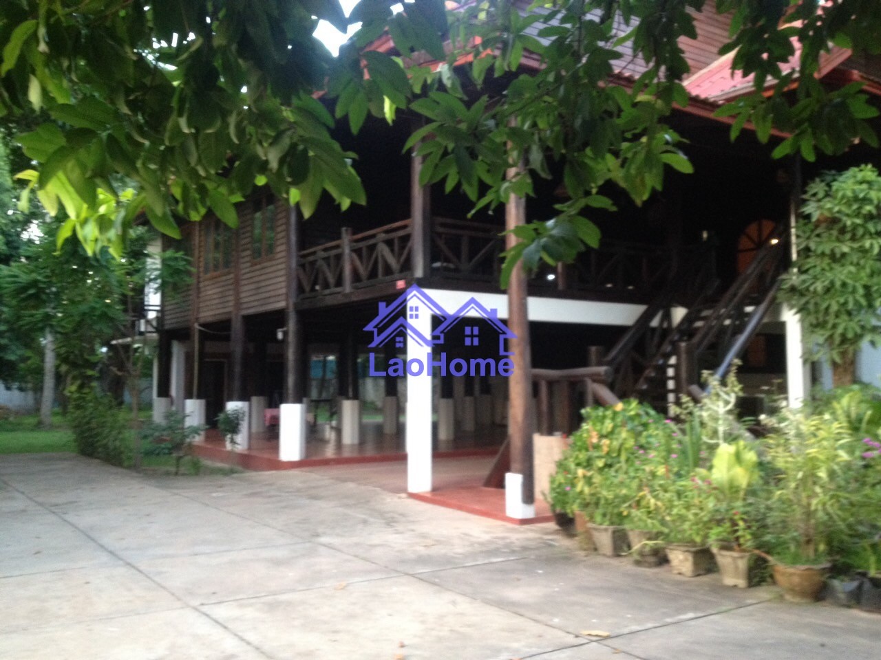 Beautiful Lao style house